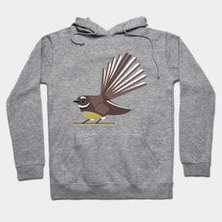 Fantail Piwakawaka NZ BIRD Hoodie